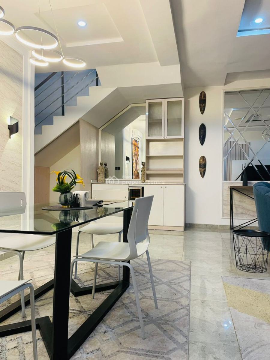 Fully Furnished 4 Bedroom Semi-detached Duplex with Swimming Pool & Gy, Lekki, Lagos, Semi-detached Duplex for Rent