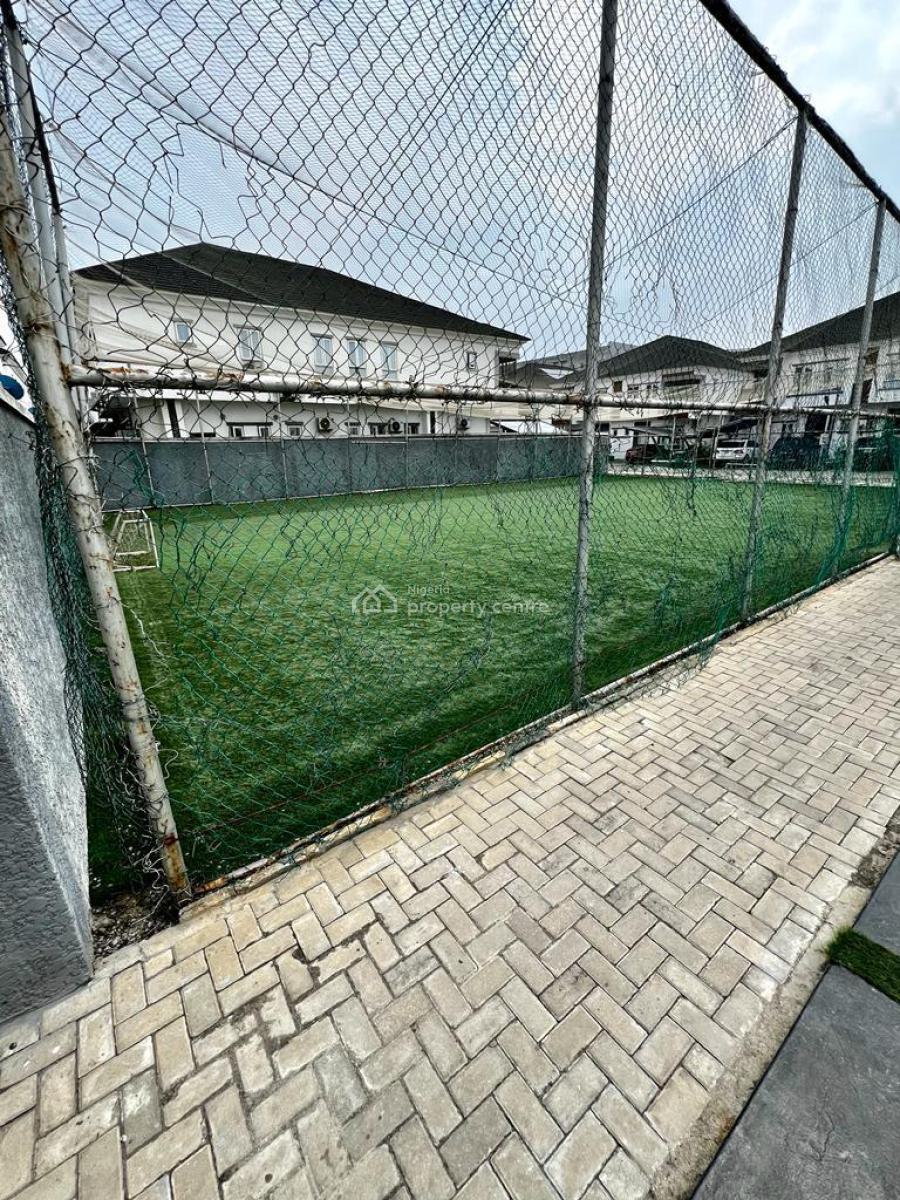 Fully Furnished 4 Bedroom Semi-detached Duplex with Swimming Pool & Gy, Lekki, Lagos, Semi-detached Duplex for Rent