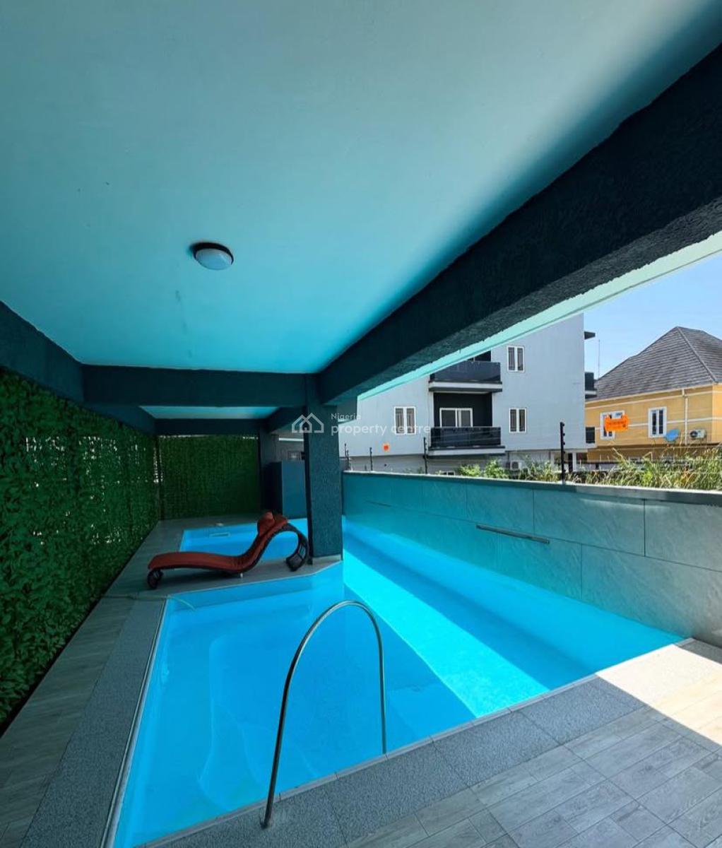 2 Bedroom Apartment with Swimming Pool & Elevator, Ikate, Lekki, Lagos, Flat / Apartment for Rent