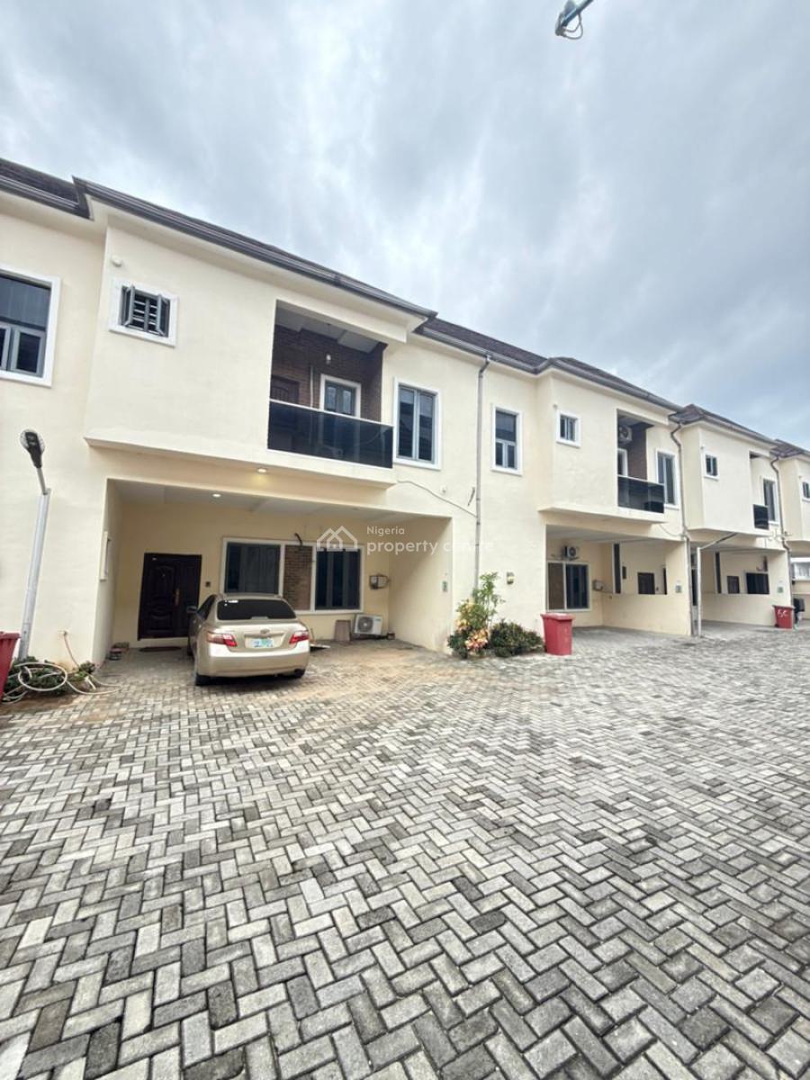 Spacious Clean 4 Bedroom Terrace Duplex, Royal Pine Estate Orchid Road Eleganza Bustop Lekki Lagos, Lekki Phase 2, Lekki, Lagos, Terraced Duplex for Rent