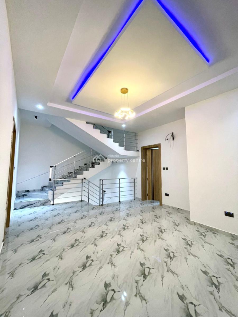 Elegant & Spacious 4bedroom Terrace Duplex on Two Floors with Bq, Ikate, Lekki, Lagos, Terraced Duplex for Sale