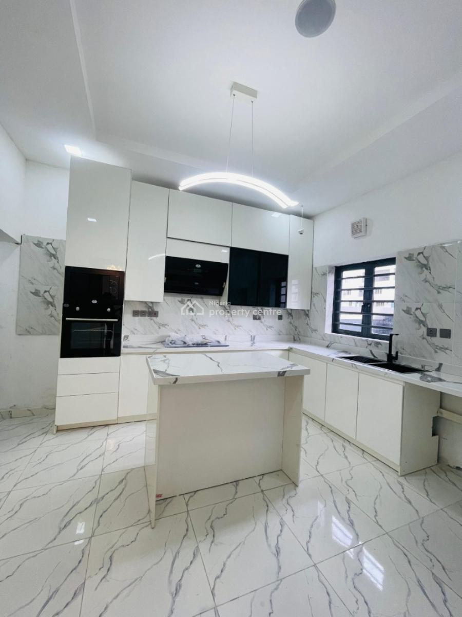 Elegant & Spacious 4bedroom Terrace Duplex on Two Floors with Bq, Ikate, Lekki, Lagos, Terraced Duplex for Sale