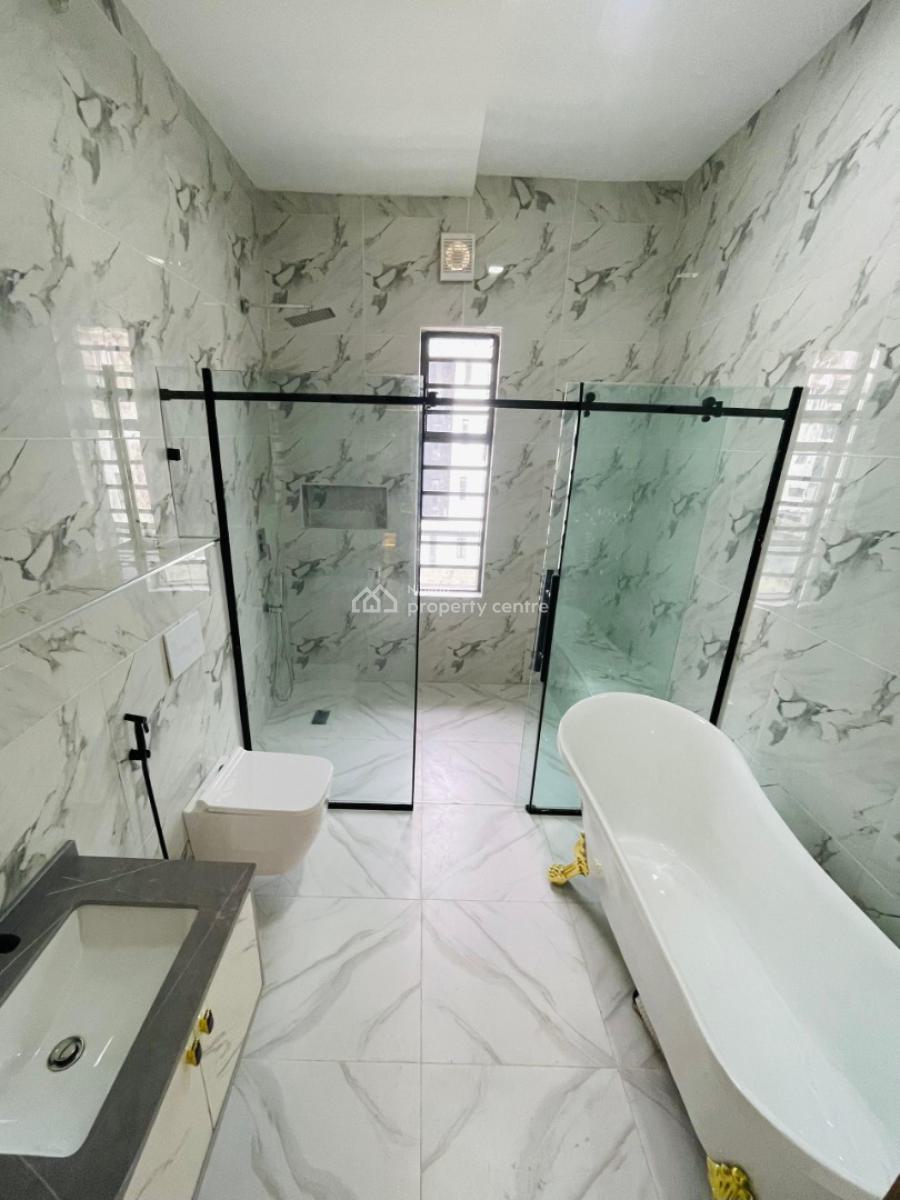 Elegant & Spacious 4bedroom Terrace Duplex on Two Floors with Bq, Ikate, Lekki, Lagos, Terraced Duplex for Sale