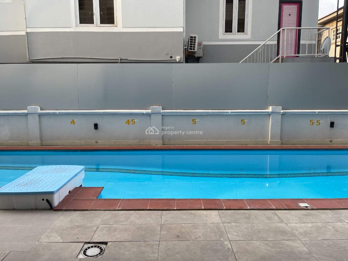 Aesthetically Detailed Three-bedroom Maisonette with Private Cinema, Located at Kunle Ogunba Street, Lekki Phase 1, Lekki, Lagos, Flat / Apartment Short Let