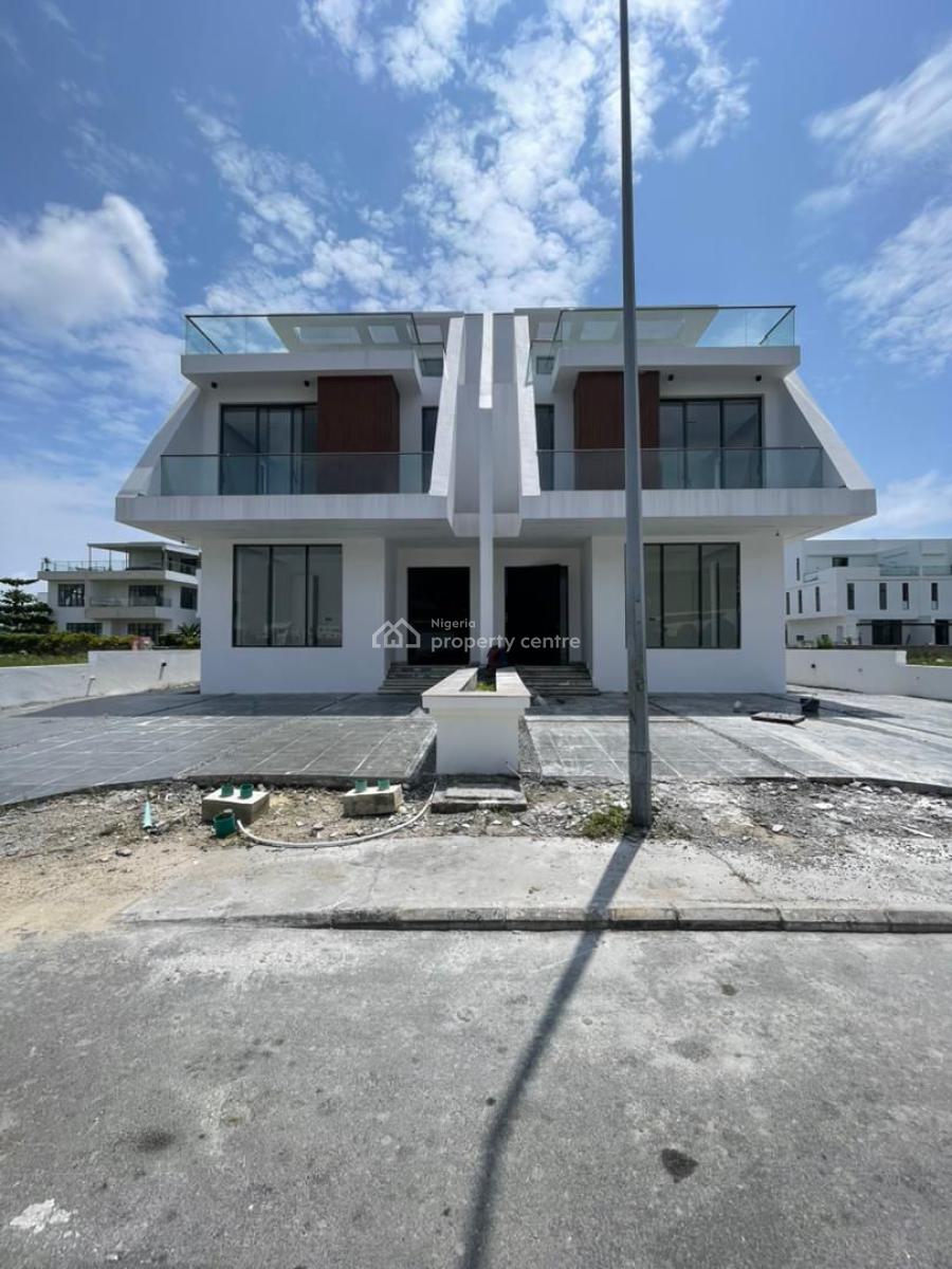 Beautiful 5 Bedroom Semi Detached Duplex with a Pool and Bq, Ikate, Lekki, Lagos, House for Sale