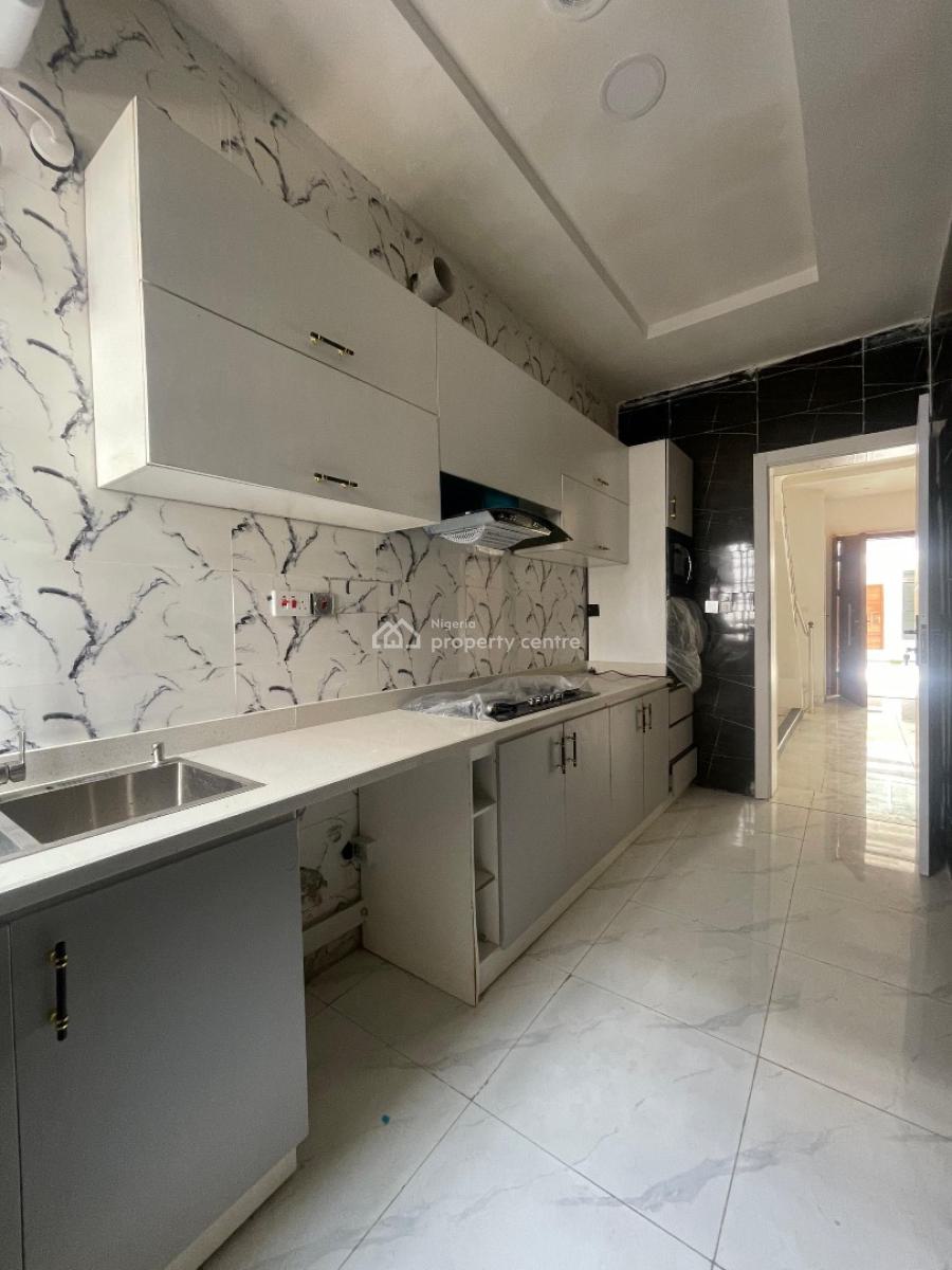 Distinguishing 4 Bedroom Terrace Duplex with Bq, Ikota, Lekki, Lagos, Terraced Duplex for Sale