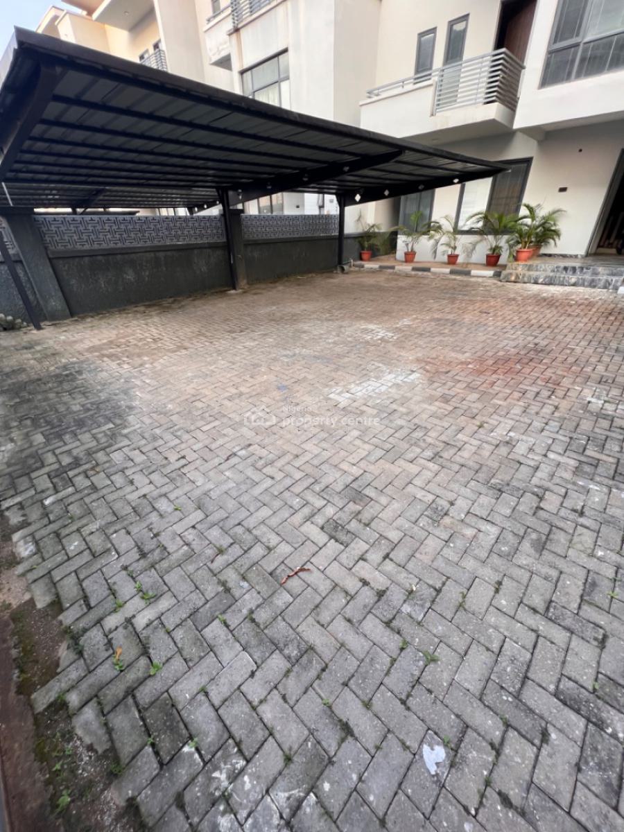 Exquisitely Finished 4 Bedroom Privately Gated Terraced Duplex with Bq, Guzape District, Abuja, Terraced Duplex for Rent