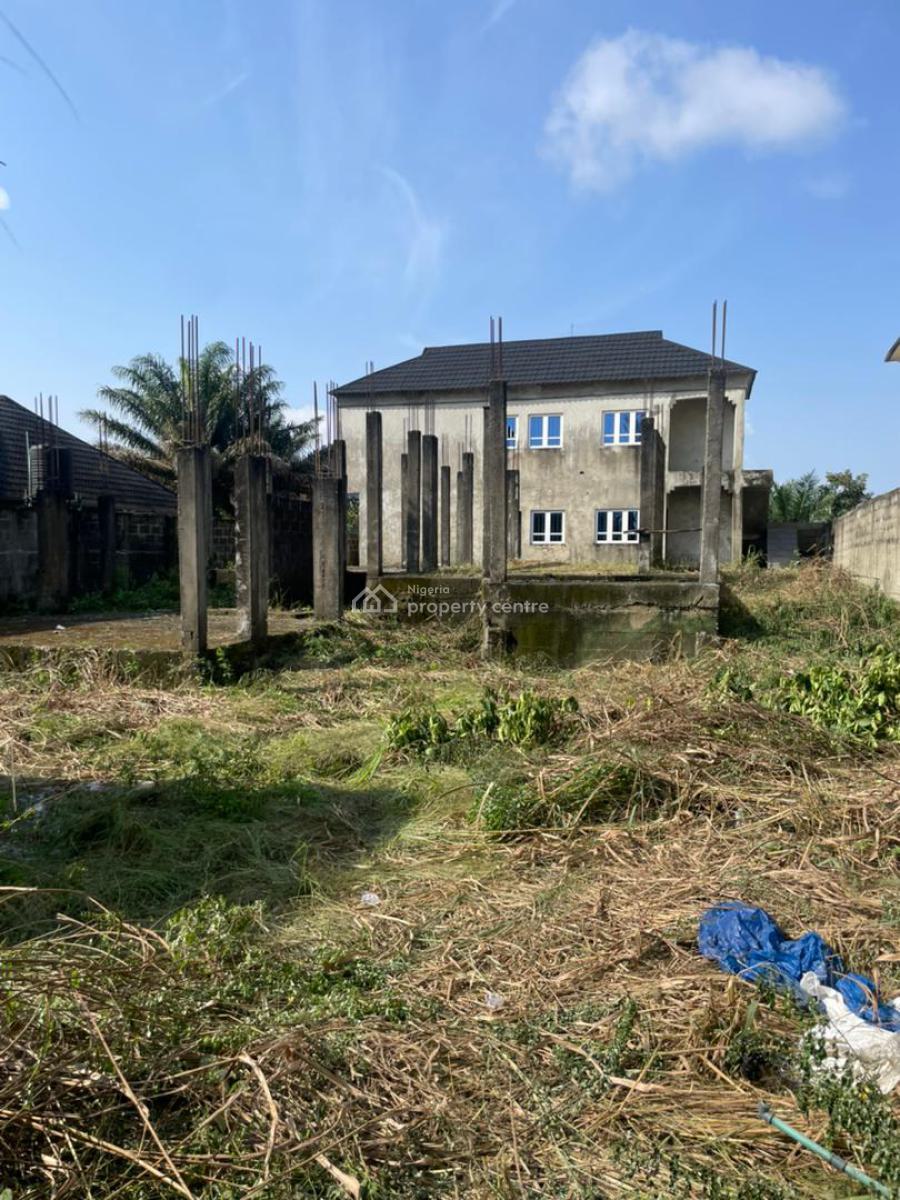 Fenced and Gated Land with Solid Foundation and Massive Structure, Seaside Estate, Badore, Ajah, Lagos, Mixed-use Land for Sale