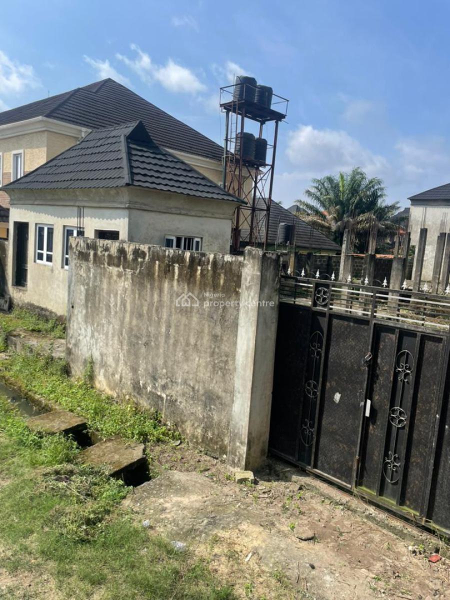 Fenced and Gated Land with Solid Foundation and Massive Structure, Seaside Estate, Badore, Ajah, Lagos, Mixed-use Land for Sale