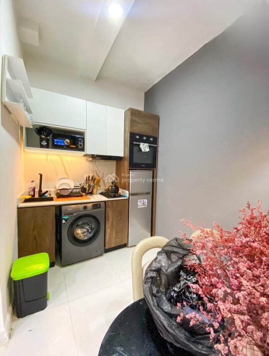 Fully Furnished 1 Bedroom Apartment with Elevator, Lekki Phase 1, Lekki, Lagos, Flat / Apartment for Rent