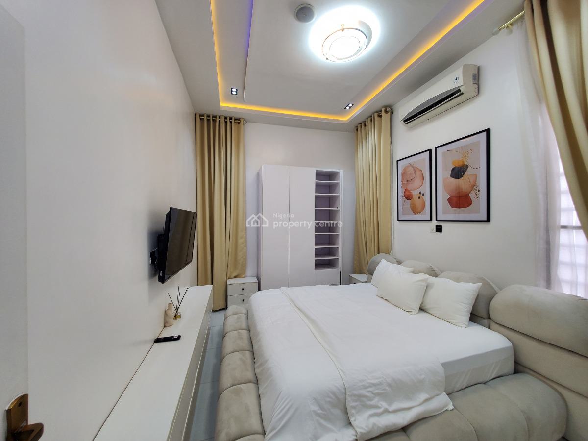 Tastefully Built Fully Furnished Luxury Four Bedrooms Semidetached, Ikate, Lekki, Lagos, Semi-detached Duplex for Rent