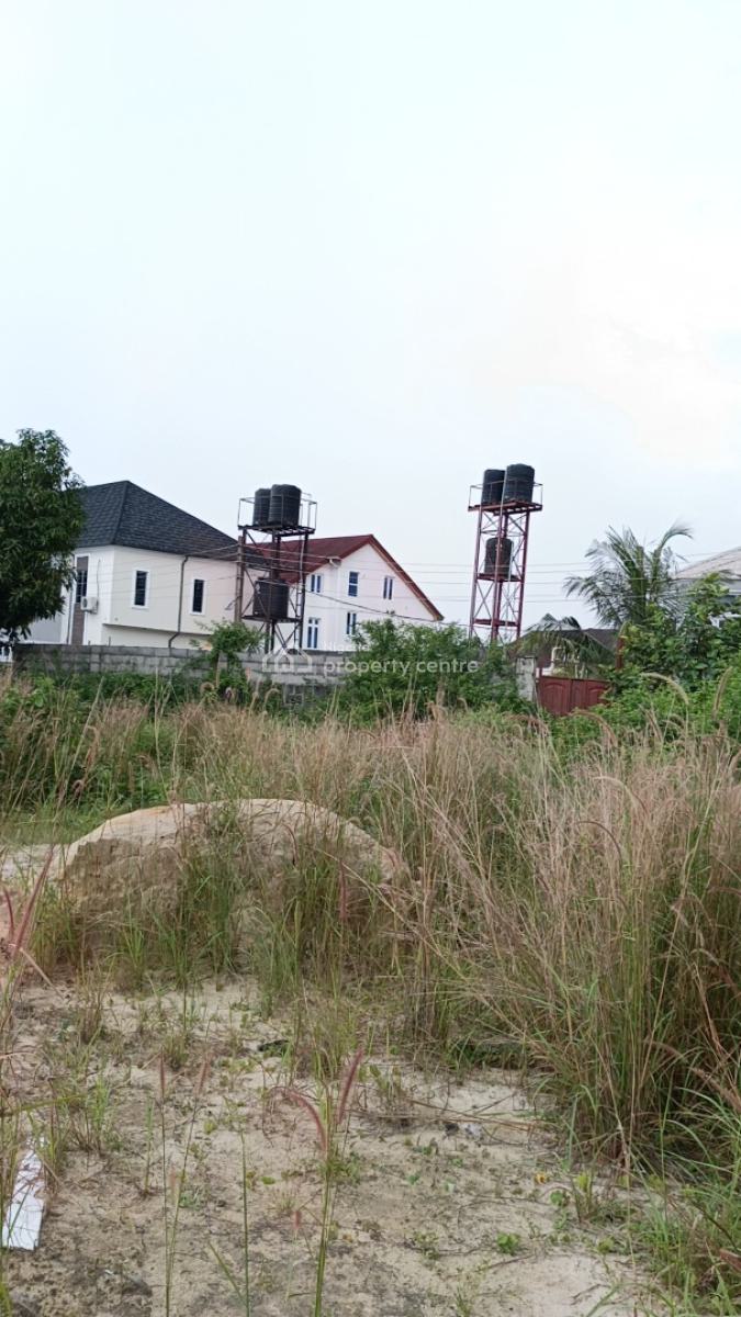 Smart Plot of Land By 600+sqm with Fence in Tarred Estate., in Very Good Estate Ogombo, Abraham Adesanya Axis Ajah Lagos, Ajah, Lagos, Residential Land for Sale