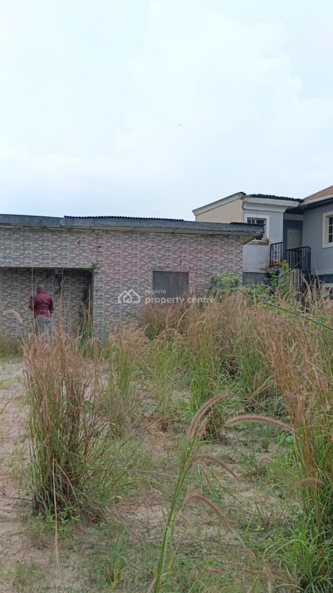 Smart Plot of Land By 600+sqm with Fence in Tarred Estate., in Very Good Estate Ogombo, Abraham Adesanya Axis Ajah Lagos, Ajah, Lagos, Residential Land for Sale