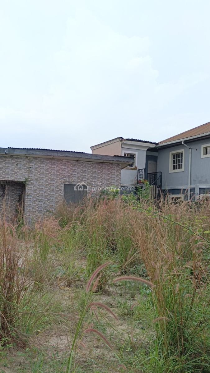 Smart Plot of Land By 600+sqm with Fence in Tarred Estate., in Very Good Estate Ogombo, Abraham Adesanya Axis Ajah Lagos, Ajah, Lagos, Residential Land for Sale