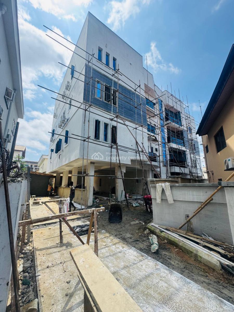 Newly Built 3 Bedroom Apartment with Bq & Elevator, Maryland, Lagos, Block of Flats for Sale