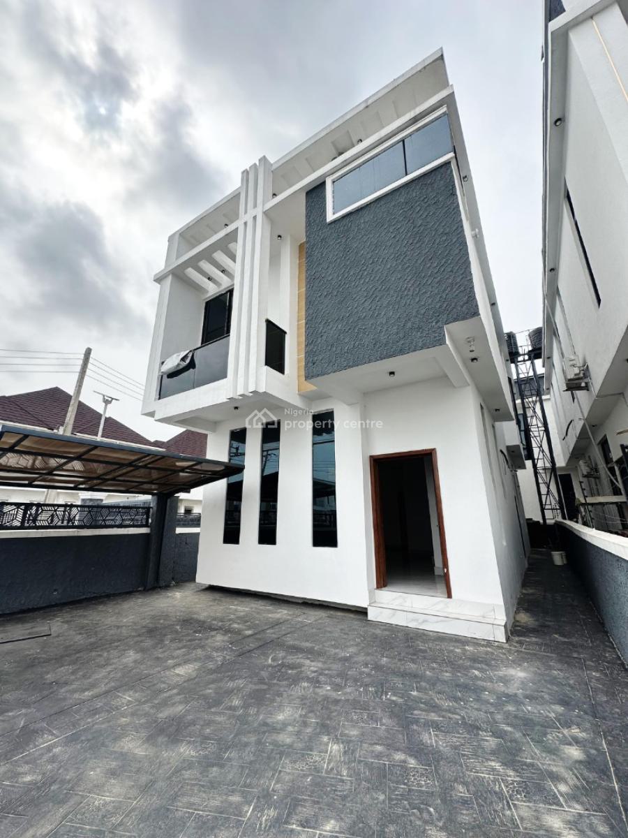 Stunni 4 Bedroom Duplex with a Bq in a Serene Vicinity, Vgc, Lekki, Lagos, House for Sale