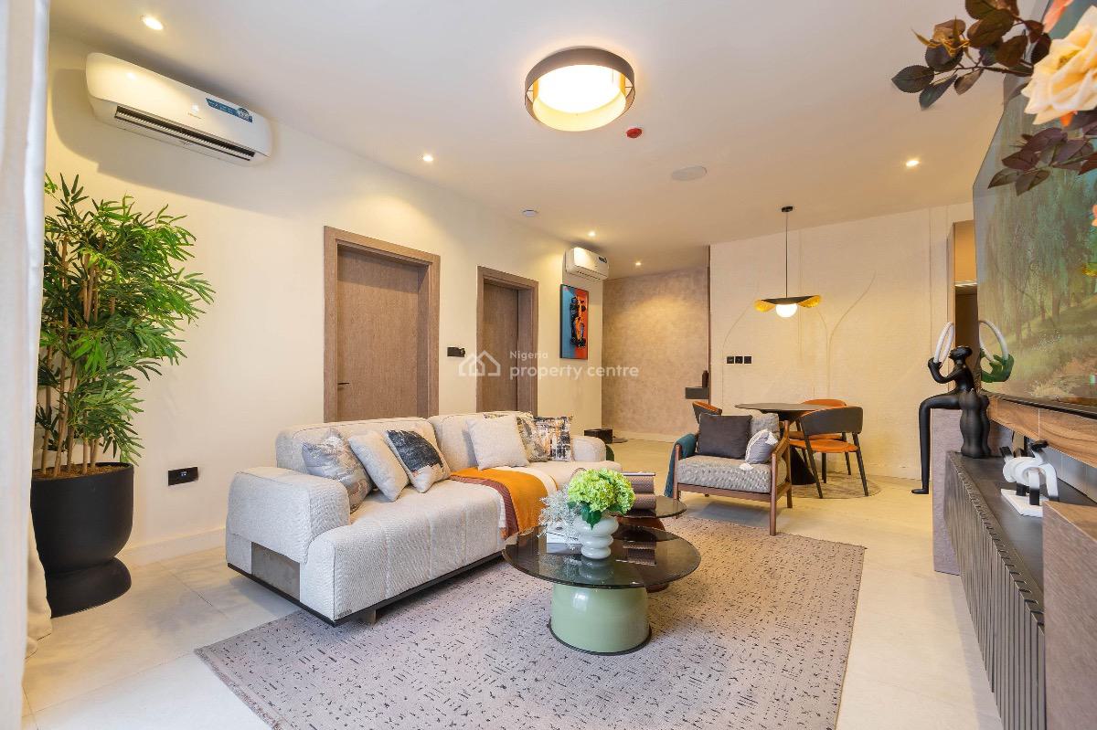 Coral-beautiful Sea View Luxury 2bedroom Apartment with, Elevator, Spa, Lekki Phase 1, Lekki, Lagos, Flat / Apartment Short Let