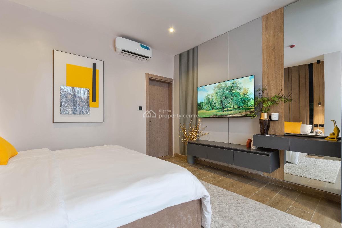 Coral-beautiful Sea View Luxury 2bedroom Apartment with, Elevator, Spa, Lekki Phase 1, Lekki, Lagos, Flat / Apartment Short Let