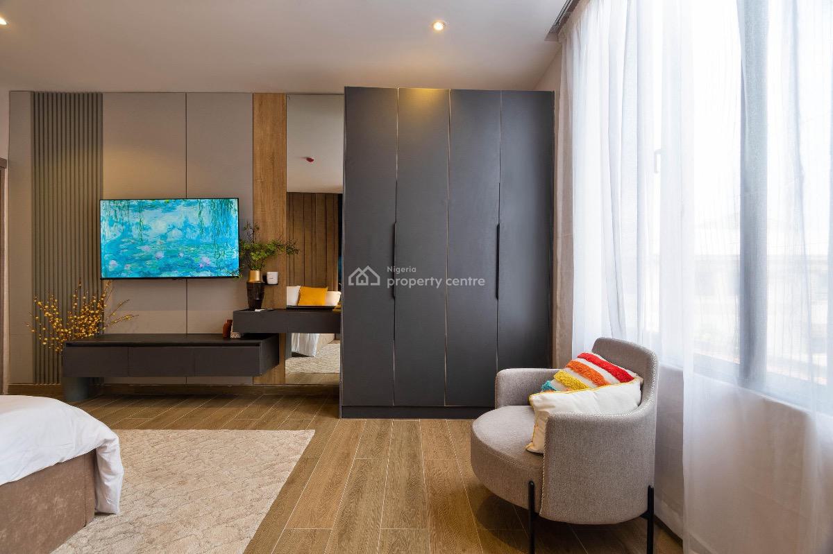 Coral-beautiful Sea View Luxury 2bedroom Apartment with, Elevator, Spa, Lekki Phase 1, Lekki, Lagos, Flat / Apartment Short Let