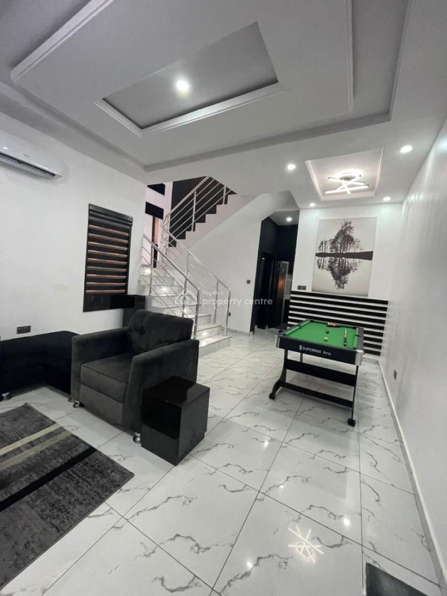 Luxury 4 Bedroom Duplex with Netflix and Snooker Board, Ikeja, Lagos, House Short Let