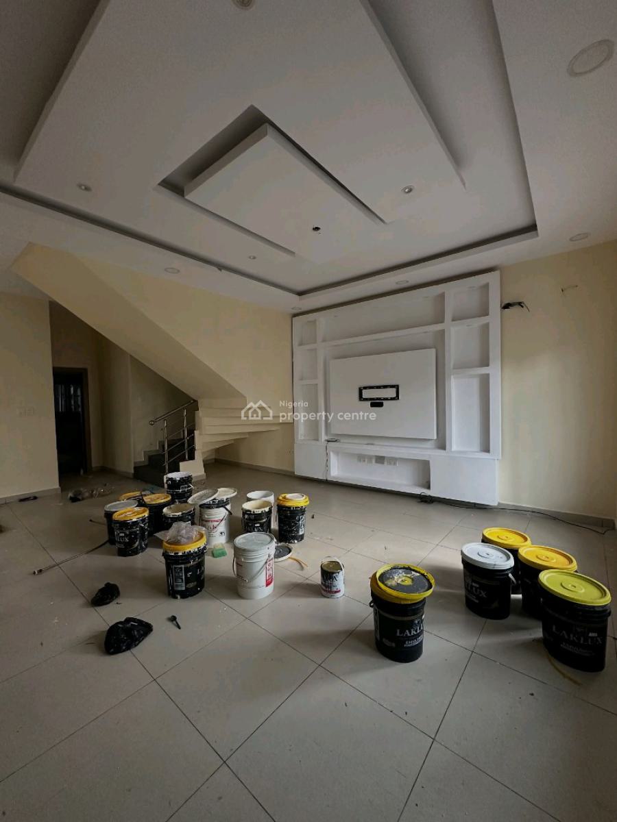 5 Bedroom Semi Detached Duplex with a Bq, Osapa, Lekki, Lagos, Semi-detached Duplex for Rent