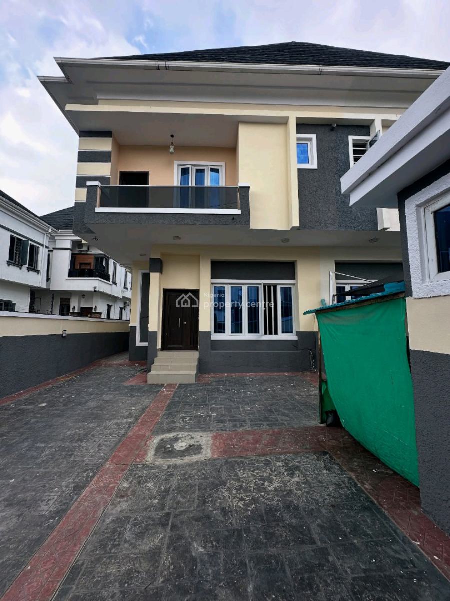 5 Bedroom Semi Detached Duplex with a Bq, Osapa, Lekki, Lagos, Semi-detached Duplex for Rent