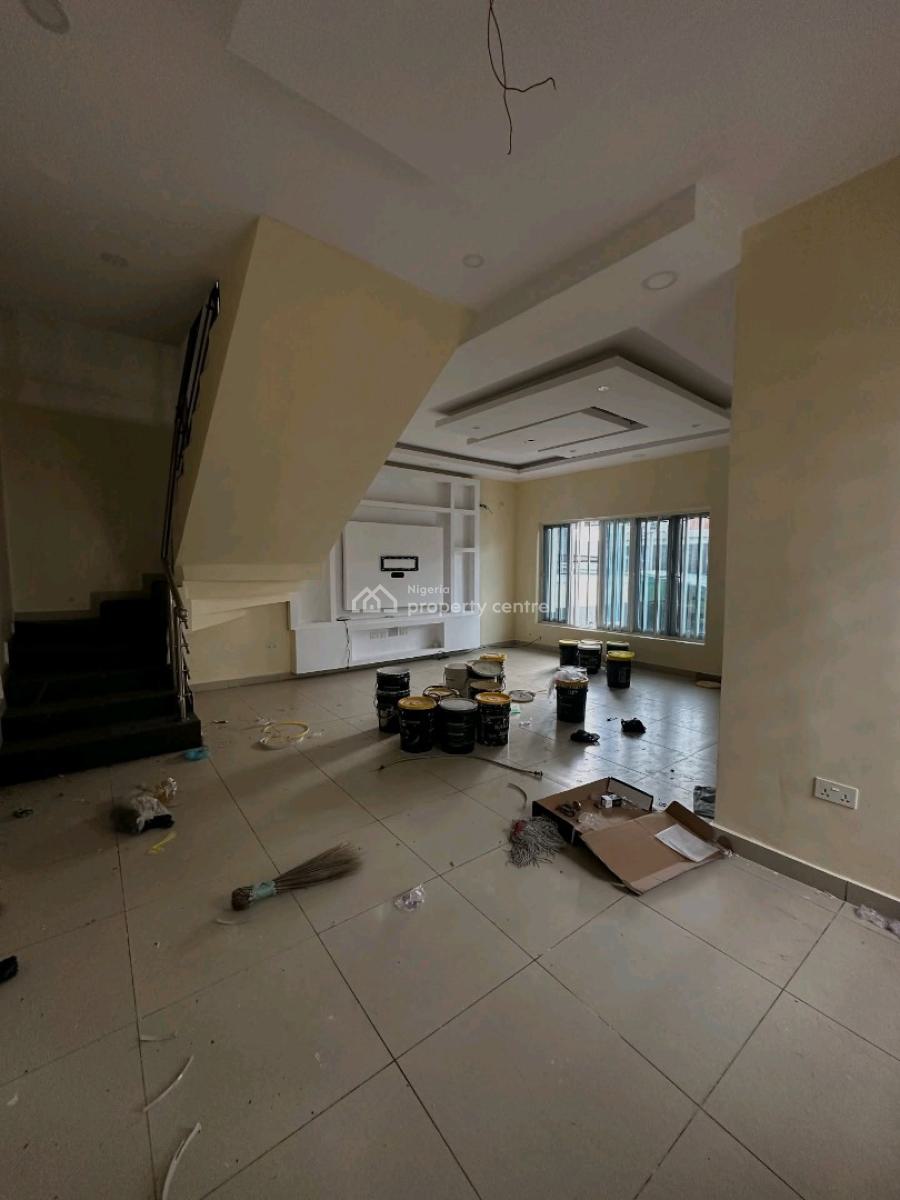 5 Bedroom Semi Detached Duplex with a Bq, Osapa, Lekki, Lagos, Semi-detached Duplex for Rent