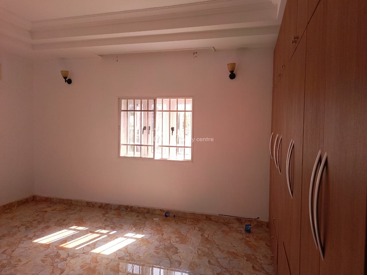Clean Serviced 3 Bedroom Flat with Bq on The First Floor in a Serene E, Life Camp By Catholic Church Traffic-free Road, Life Camp, Abuja, Flat / Apartment for Rent
