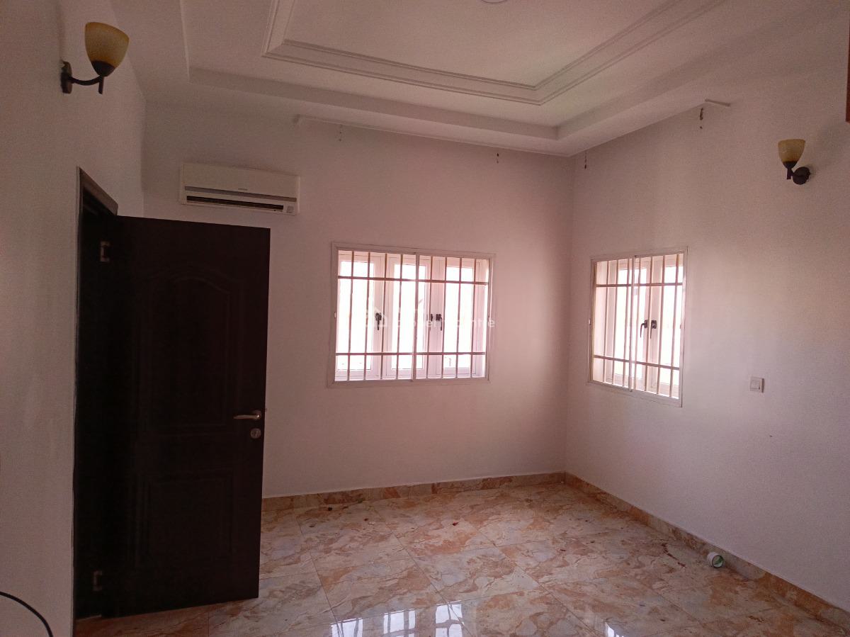 Clean Serviced 3 Bedroom Flat with Bq on The First Floor in a Serene E, Life Camp By Catholic Church Traffic-free Road, Life Camp, Abuja, Flat / Apartment for Rent