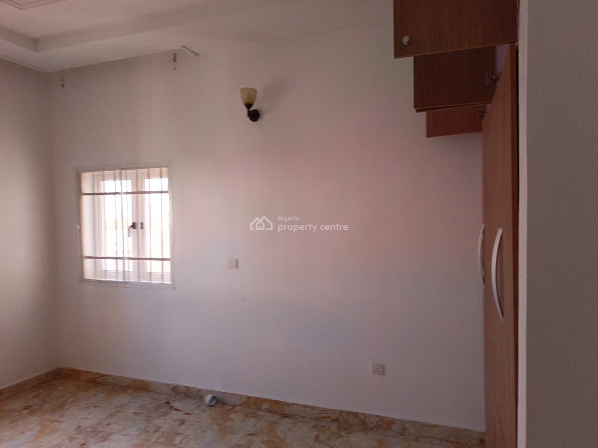 Clean Serviced 3 Bedroom Flat with Bq on The First Floor in a Serene E, Life Camp By Catholic Church Traffic-free Road, Life Camp, Abuja, Flat / Apartment for Rent