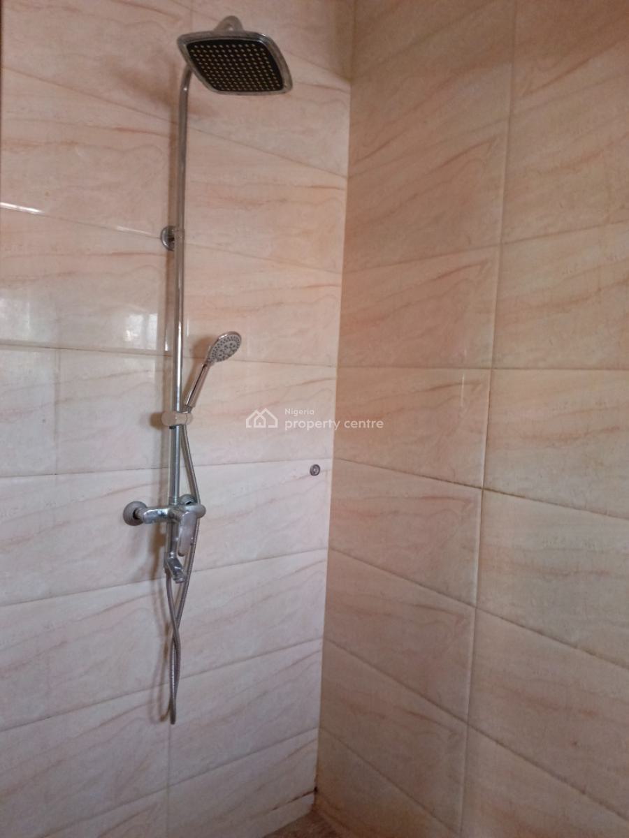 Clean Serviced 3 Bedroom Flat with Bq on The First Floor in a Serene E, Life Camp By Catholic Church Traffic-free Road, Life Camp, Abuja, Flat / Apartment for Rent