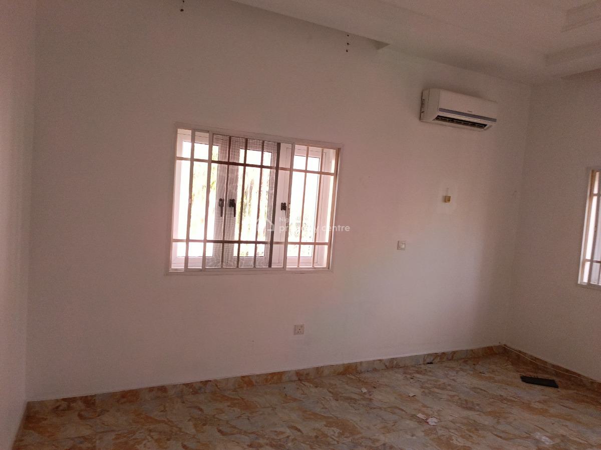 Clean Serviced 3 Bedroom Flat with Bq on The First Floor in a Serene E, Life Camp By Catholic Church Traffic-free Road, Life Camp, Abuja, Flat / Apartment for Rent