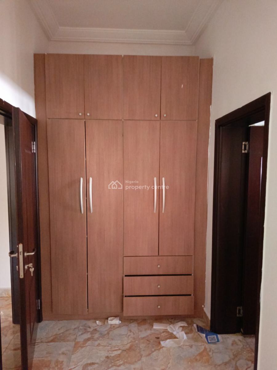 Clean Serviced 3 Bedroom Flat with Bq on The First Floor in a Serene E, Life Camp By Catholic Church Traffic-free Road, Life Camp, Abuja, Flat / Apartment for Rent