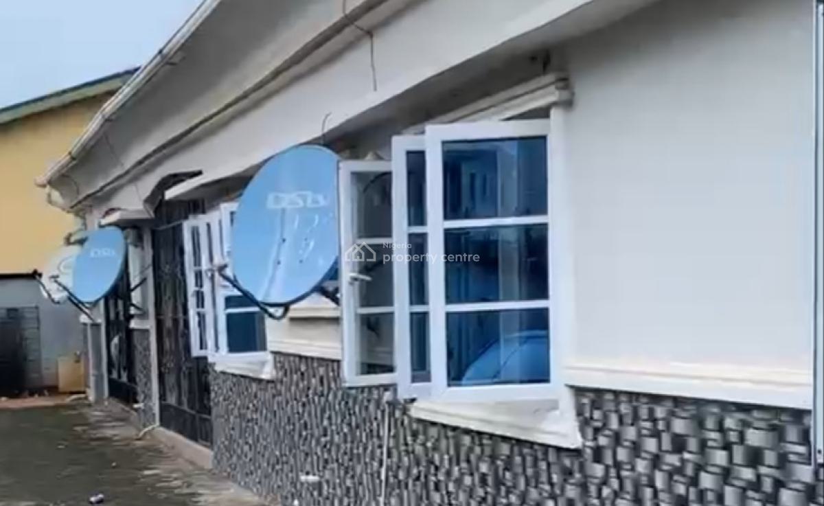 a Plot of Land with Bungalow of 3bedroom Flat, 2bed Flat & Mini Flat, By Access Bank, Last Bus Stop, Ago Palace Way, Okota, Isolo, Lagos, Detached Bungalow for Sale