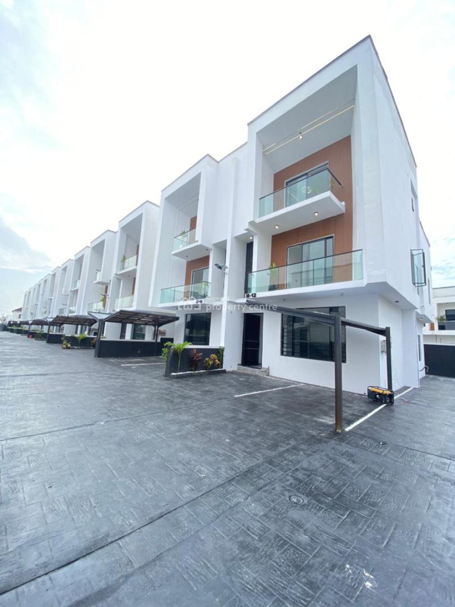 Contemporary 4 Bedroom Semidetached Duplex with Bq, Orchid Road, Lekki, Lagos, Semi-detached Duplex for Sale