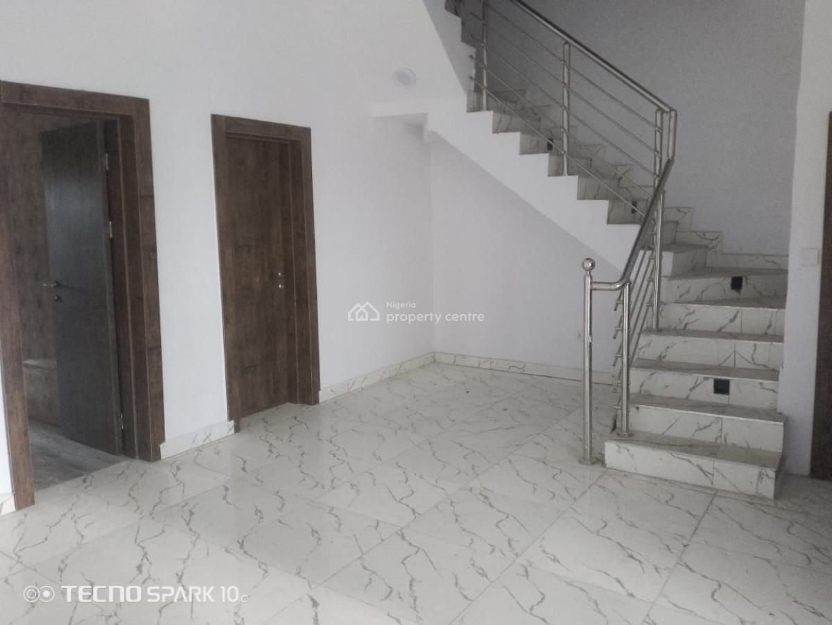 New and Tastefully Built Serviced 4bedroom Terrace Duplex with Bq, Off Conservative Road, Lekki Phase 2, Lekki, Lagos, Terraced Duplex for Rent