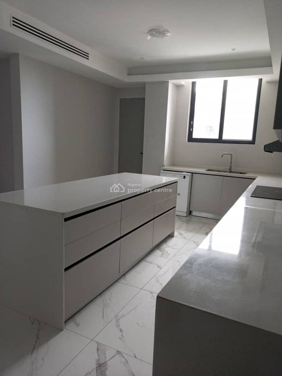 Brand New Luxury 4-bedroom Fully Serviced Apartment with 2room Bq, Ikoyi, Lagos, Flat / Apartment for Rent