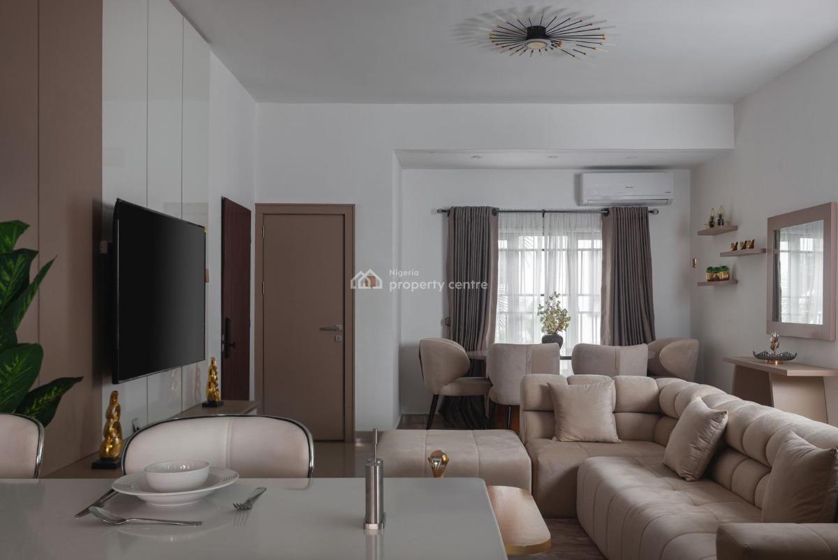 Beautifully Furnished and Serviced 3 Bedroom Apartment, Wuye, Abuja, Flat / Apartment for Rent