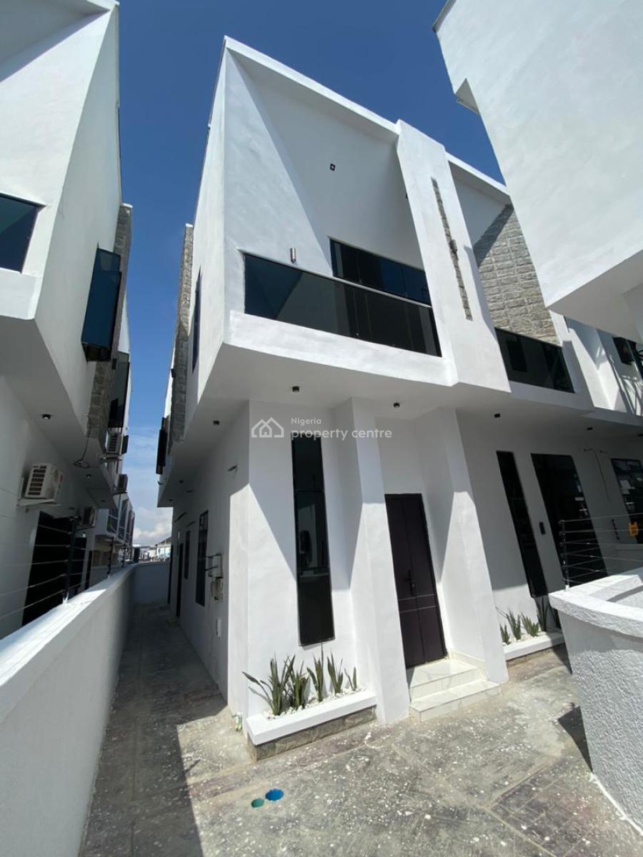 Nicely Finished 4 Bedroom Semidetached Duplex with Car Port, Orchid Road, Lekki, Lagos, Semi-detached Duplex for Sale