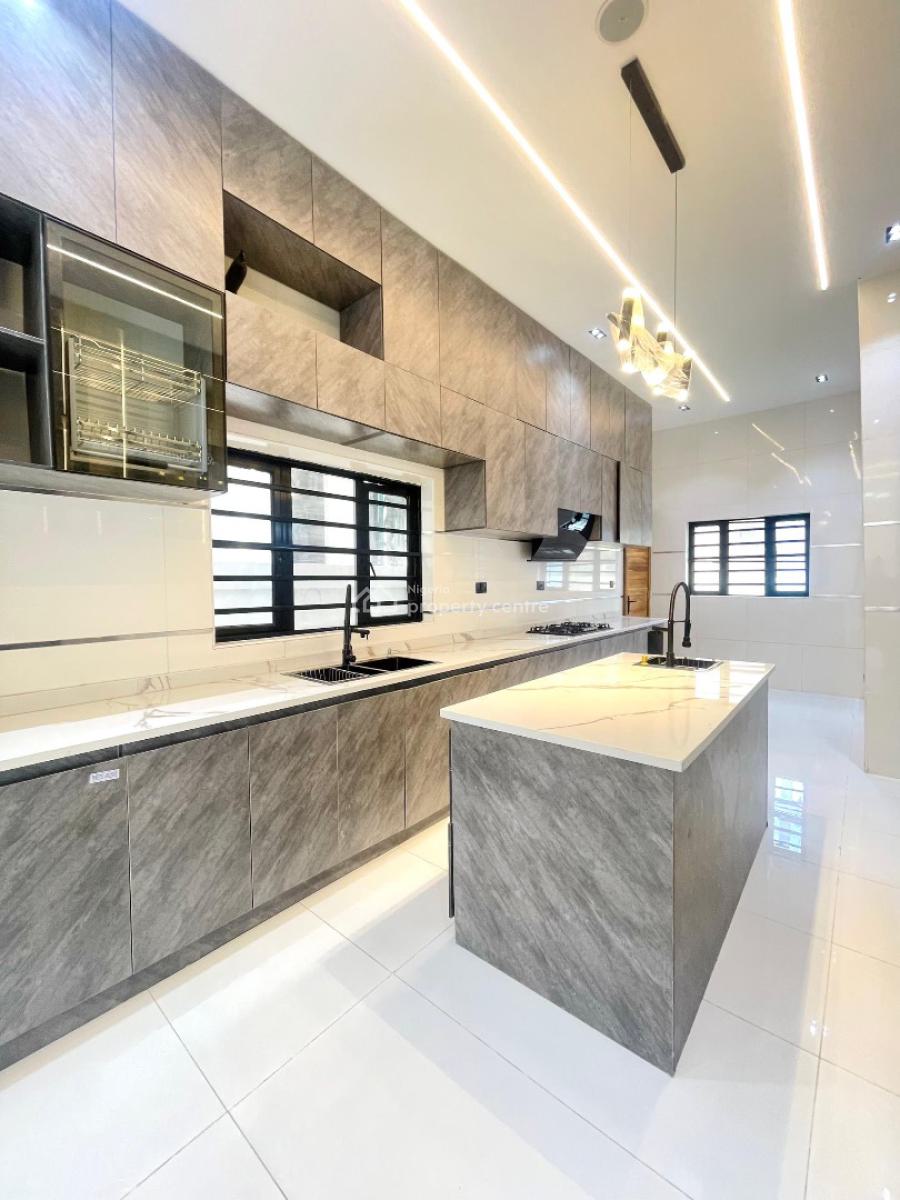 Contemporary 5 Bedroom Duplex with Bq, Ajah, Lagos, Detached Duplex for Sale