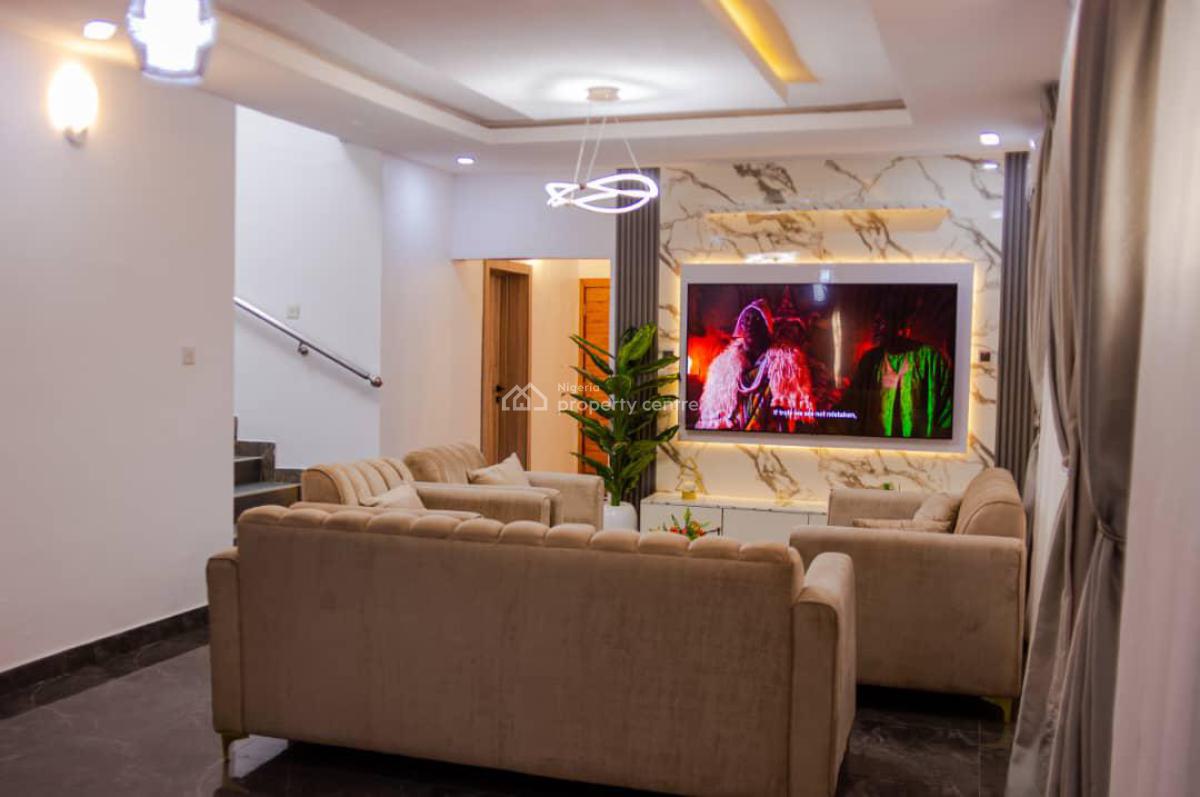 Luxury 4 Bedroom Semi-detached Duplex Fully Furnished Ajah Lagos, Ajah Lagos, Ajah, Lagos, Semi-detached Duplex for Rent
