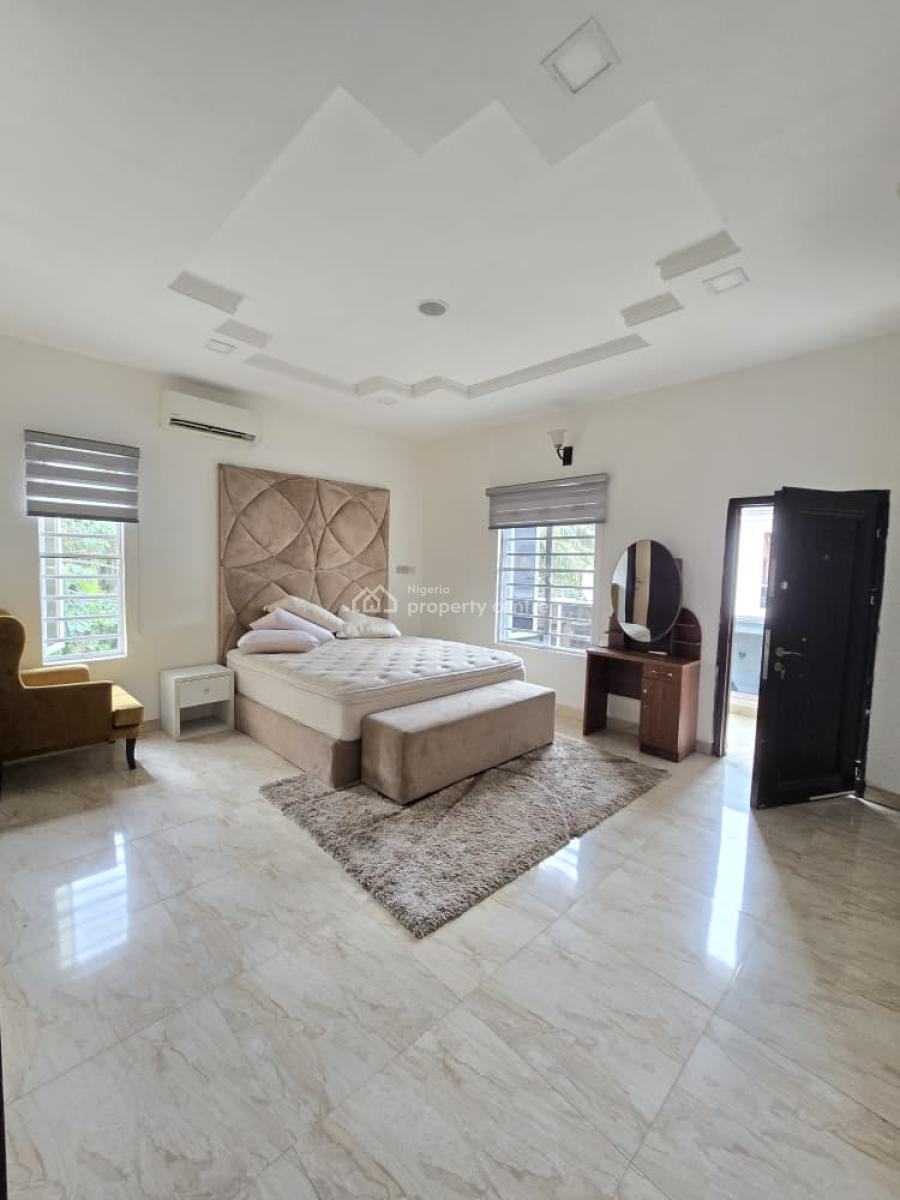 Luxury 5 Bedroom Funished Duplex with Bq, Chevron Conservation, Lekki, Lagos, Detached Duplex for Rent
