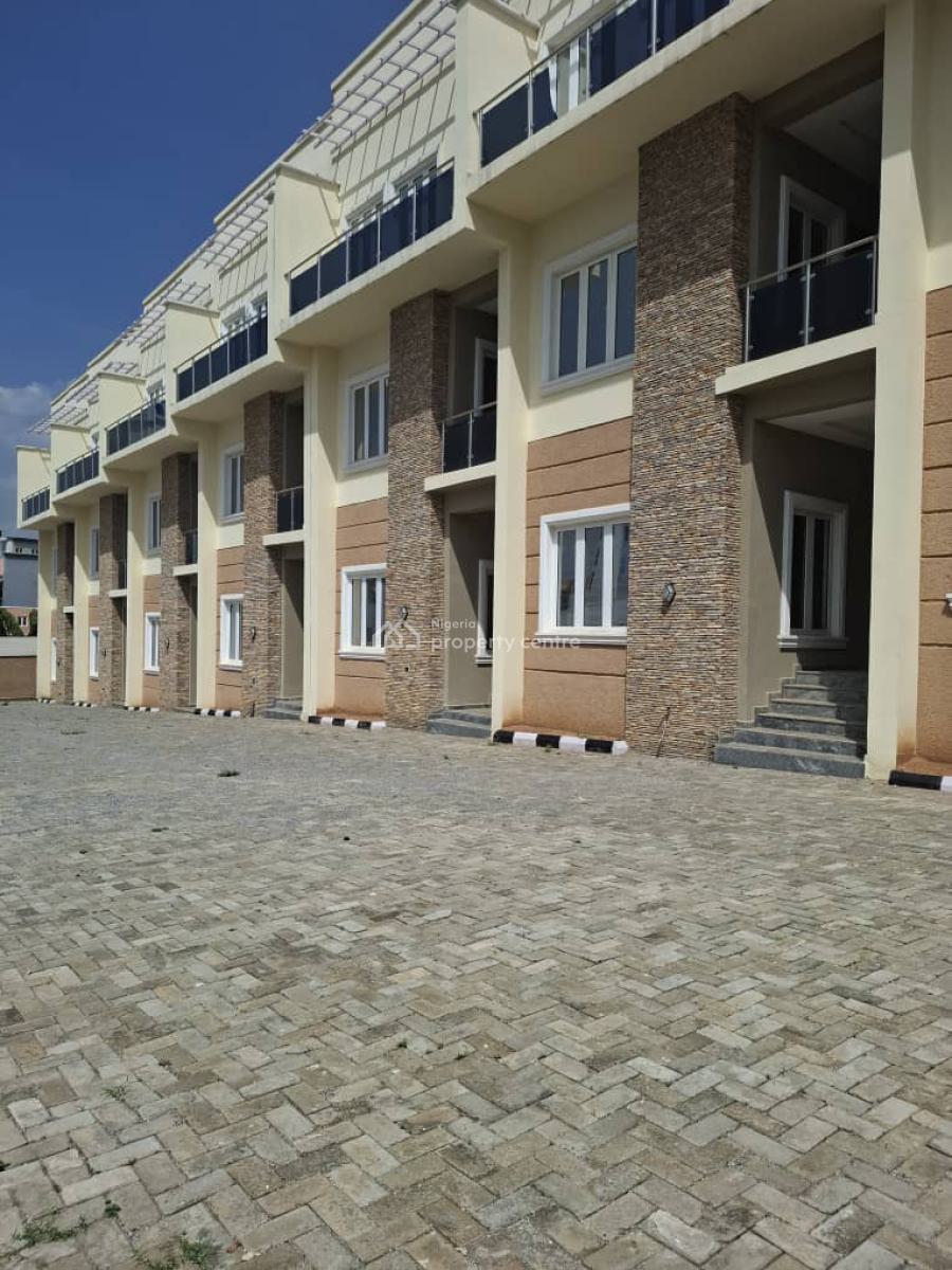 Smart 7 Units of 4 Bedroom Terrace Duplex, Guzape District, Abuja, Terraced Duplex for Sale