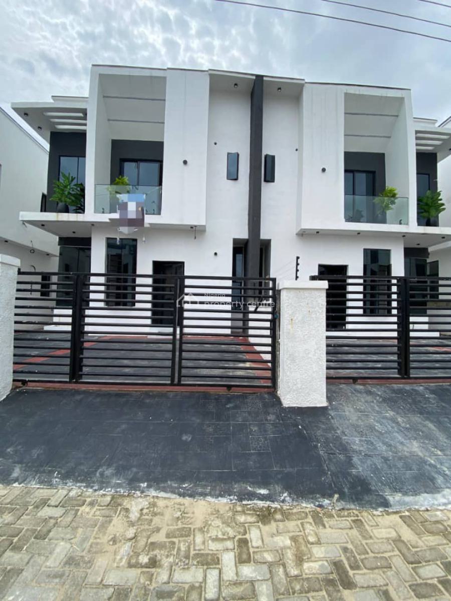 a Stylishly Built 4 Bedroom Semi-detached Duplex Bq, Ajah, Lagos, Semi-detached Duplex for Sale