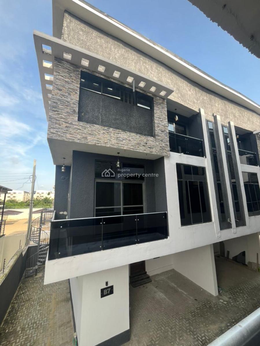 4bedroom Terrace Duplex with Fitted Kitchen, General Paint, Ajah, Lagos, Terraced Duplex for Rent