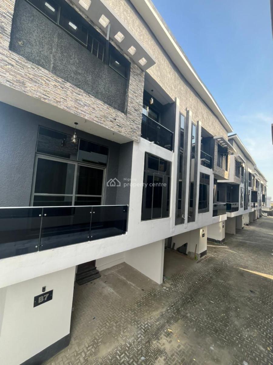 4bedroom Terrace Duplex with Fitted Kitchen, General Paint, Ajah, Lagos, Terraced Duplex for Rent