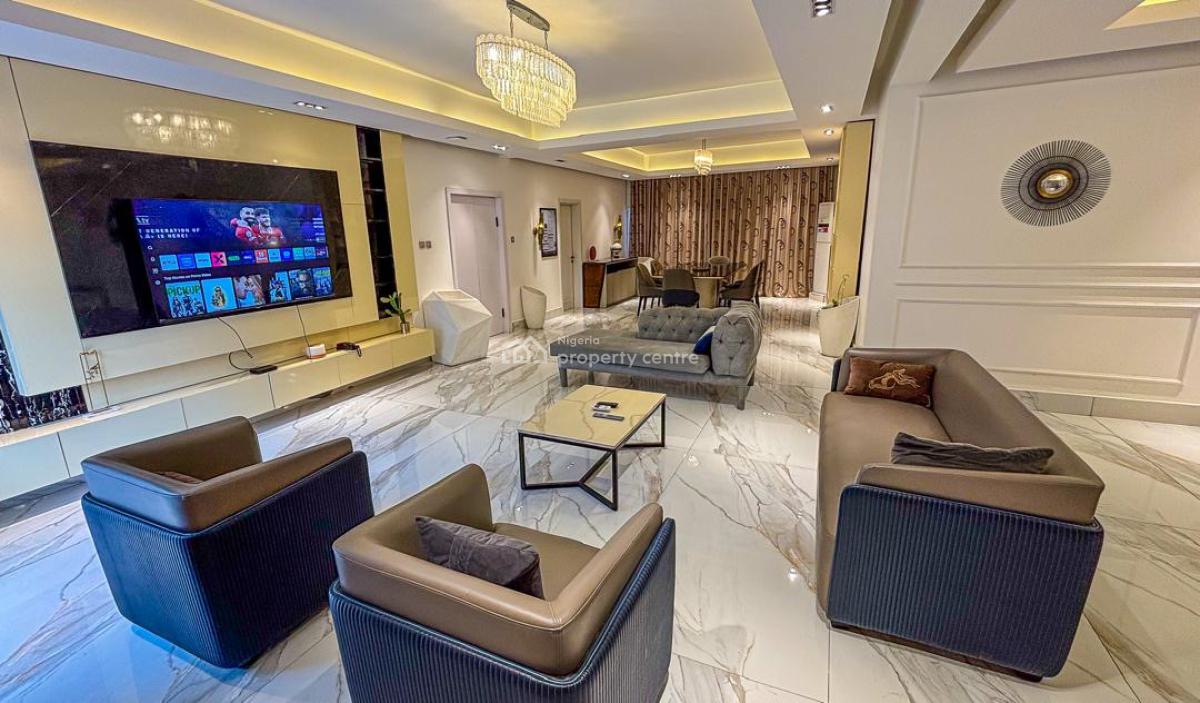 Exquisite 3 Bedroom Apartment with Top Notch Amenities., Old Ikoyi, Ikoyi, Lagos, Flat / Apartment Short Let