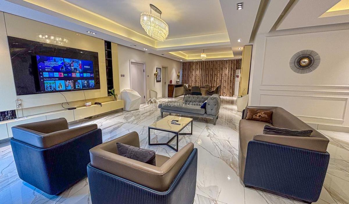 Exquisite 3 Bedroom Apartment with Top Notch Amenities., Old Ikoyi, Ikoyi, Lagos, Flat / Apartment Short Let