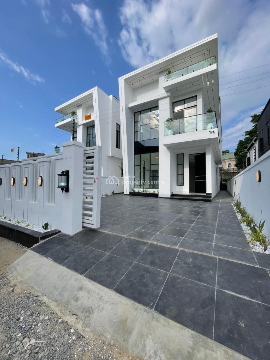 Contemporary 5bedroom Fully Detached Duplex, Location : Chevron, Water Heater - [ ] Heat Extractor -, Lekki, Lagos, Detached Duplex for Sale