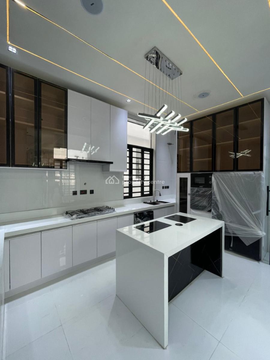 Contemporary 5bedroom Fully Detached Duplex, Location : Chevron, Water Heater - [ ] Heat Extractor -, Lekki, Lagos, Detached Duplex for Sale